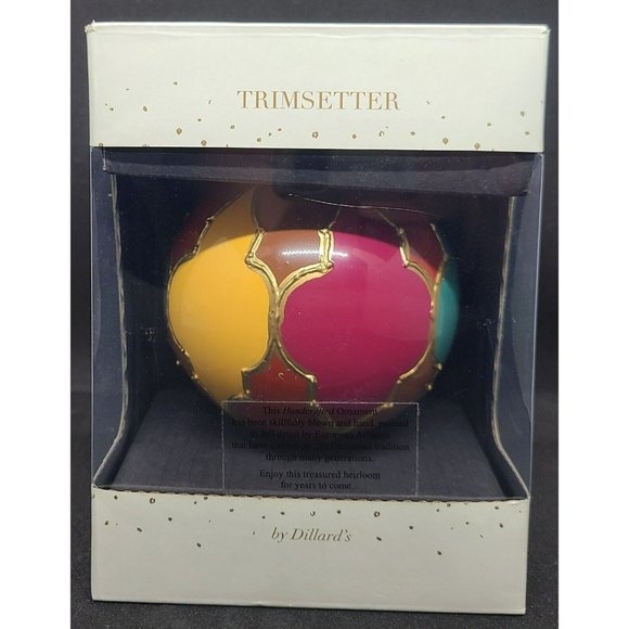 Trimsetter By Dillard's Ornament Handcrafted Made In Poland Multicolored... - Picture 2 of 11